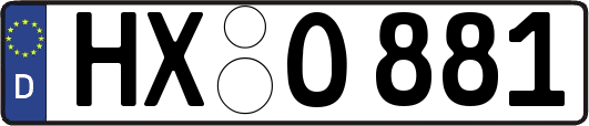 HX-O881