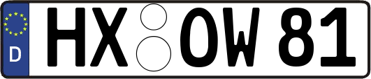 HX-OW81
