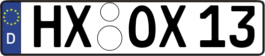 HX-OX13