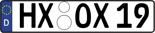 HX-OX19