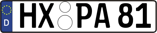 HX-PA81