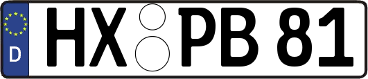 HX-PB81
