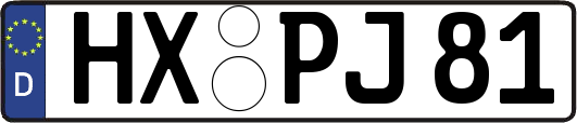 HX-PJ81