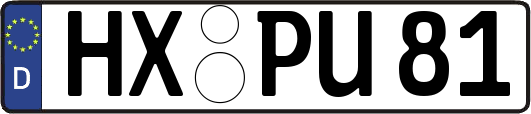 HX-PU81
