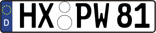 HX-PW81