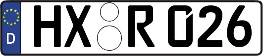 HX-R026