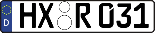 HX-R031