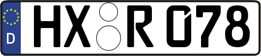 HX-R078