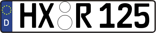 HX-R125