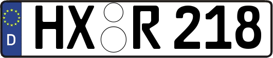 HX-R218