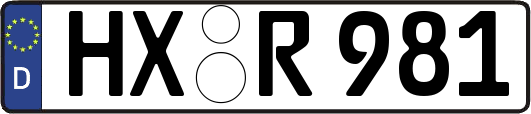 HX-R981