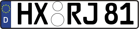 HX-RJ81