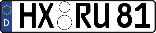 HX-RU81