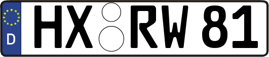 HX-RW81