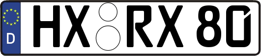 HX-RX80
