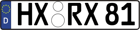 HX-RX81