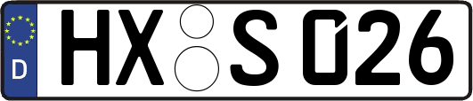 HX-S026