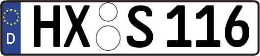 HX-S116