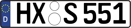 HX-S551