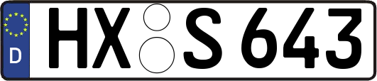 HX-S643
