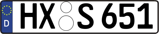 HX-S651