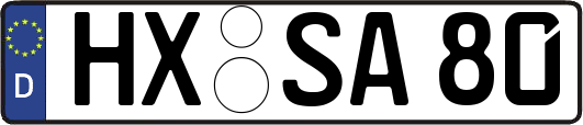 HX-SA80