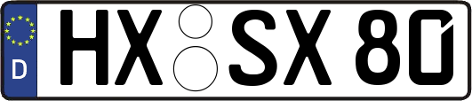 HX-SX80