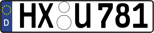 HX-U781