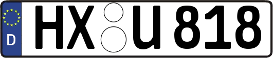 HX-U818