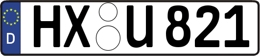 HX-U821