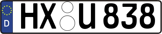 HX-U838