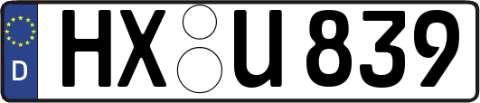 HX-U839