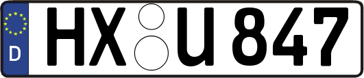 HX-U847
