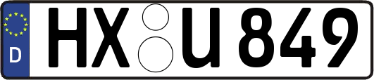 HX-U849
