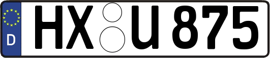 HX-U875