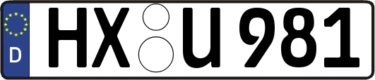 HX-U981