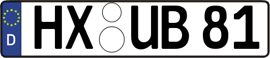 HX-UB81