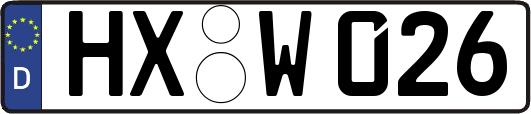 HX-W026