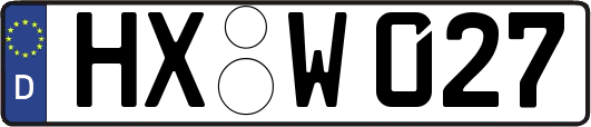 HX-W027