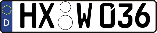 HX-W036
