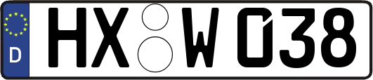 HX-W038
