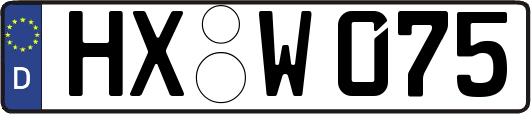 HX-W075