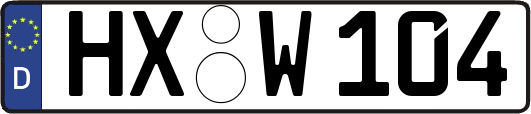HX-W104