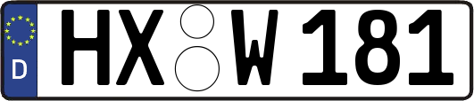 HX-W181