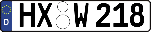HX-W218