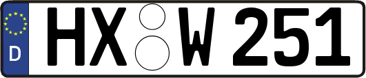 HX-W251