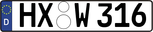 HX-W316