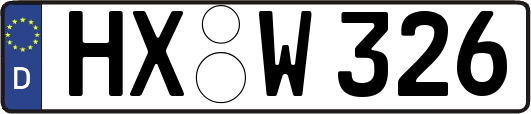 HX-W326