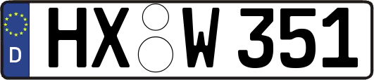 HX-W351