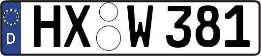 HX-W381